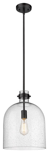 Zlite 817-12MB 1-Light Pendant, Clear Seedy