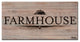 Ready2HangArt Rustic ''Farmhouse I'' Wrapped Canvas Textual Wall Art, 24"x12"