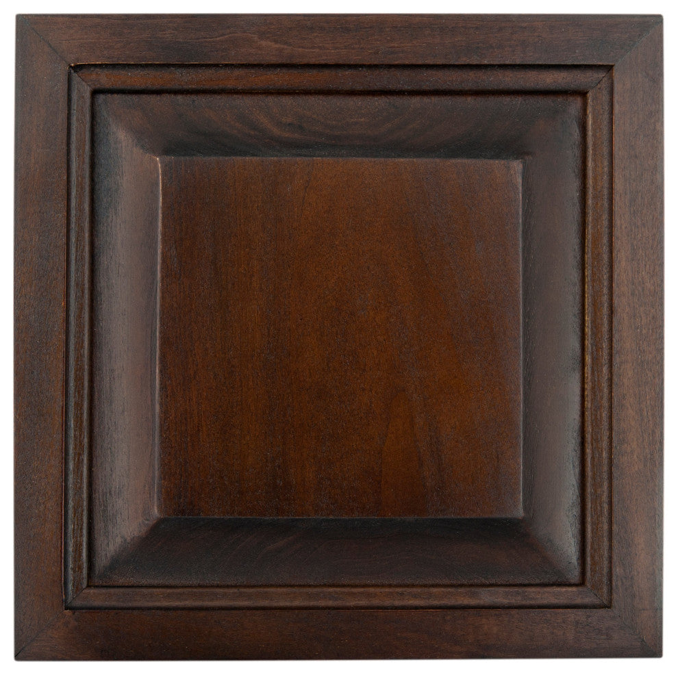 Eagle Furniture's Traditional Oak Kitchen Island with Drop Leaf Top, Chocolate M