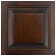 Eagle Furniture's Traditional Oak Kitchen Island with Drop Leaf Top, Chocolate M