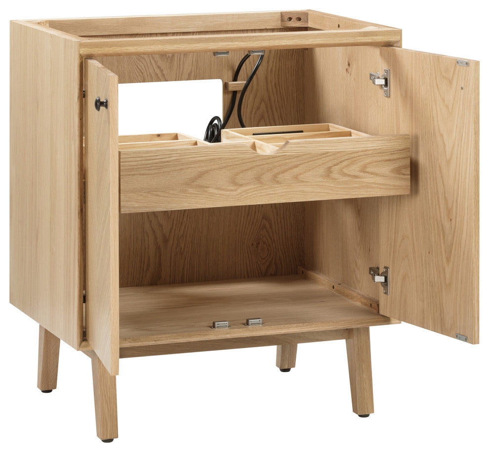Adelle Vantiy Only Collection, Natural Oak, 30