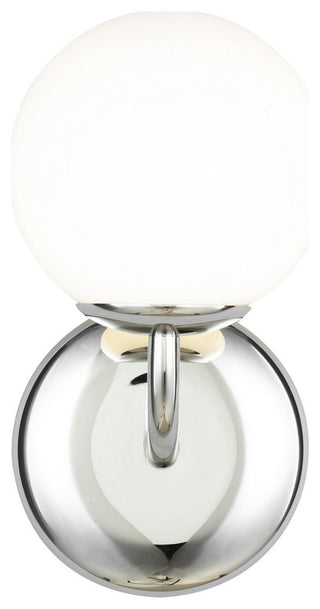 Galassia 1-Light Vanity, Polished Nickel