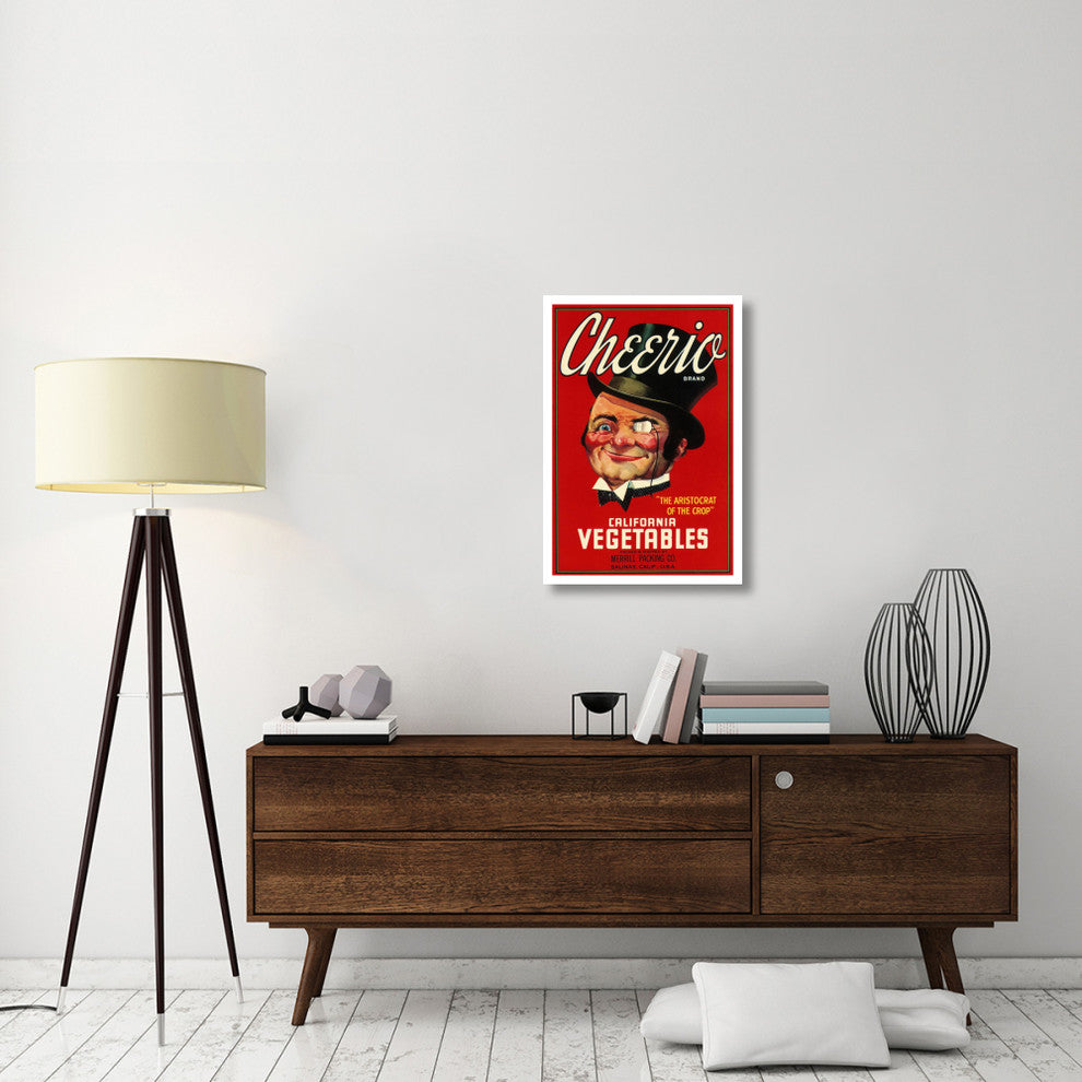 "Cheerio Brand California Vegetables" Digital Paper Print by Retrolabel, 22"x32"
