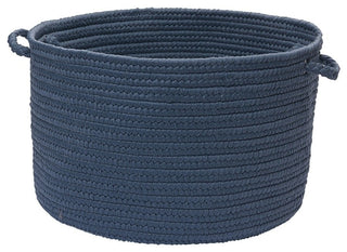 Colonial Mills Basket Boca Raton Lake Blue Round