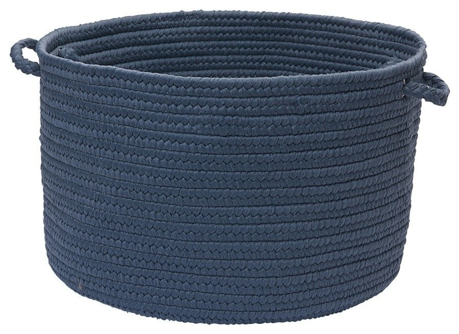 Colonial Mills Basket Boca Raton Lake Blue Round