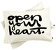 Deny Designs Kal Barteski OPEN YOUR HEART Pillowcase