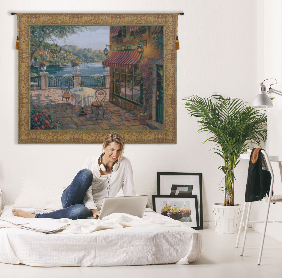 Terrasse Belgian Wall Tapestry