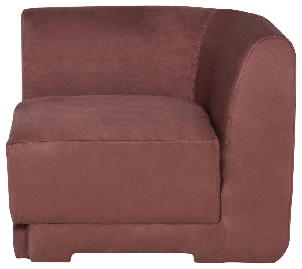 Seraphina Chianti Microsuede Fabric Modular Sofa, HGSN410