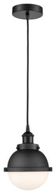 Innovations 616-1PH-BK-HFS-61-BK 1-Light Mini Pendant, Matte Black