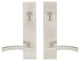 Brussels Lever, Tubular Entry, Double Cylinder, Satin Stainless Steel