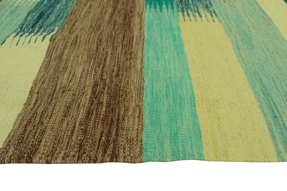 Winchester Kilim Roza Brown/Gold Rug, 5'6x7'9