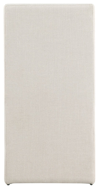 Benson Upholstered Dining Chair, Beige, Linen Texured Fabric
