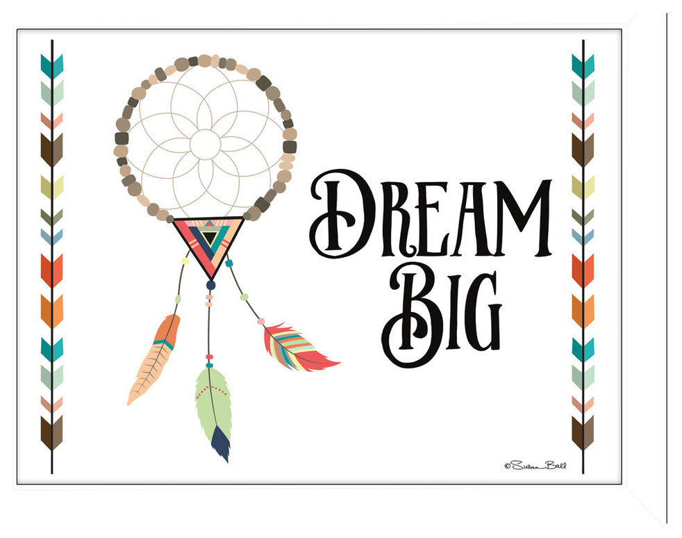 "Dream Big" by Susan Boyer, Printed Framed Wall Art