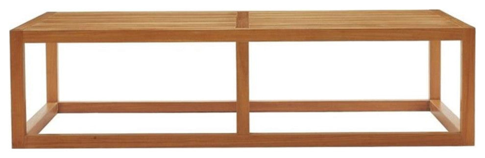 Newbury Outdoor Patio Premium Grade A Teak Wood Coffee Table