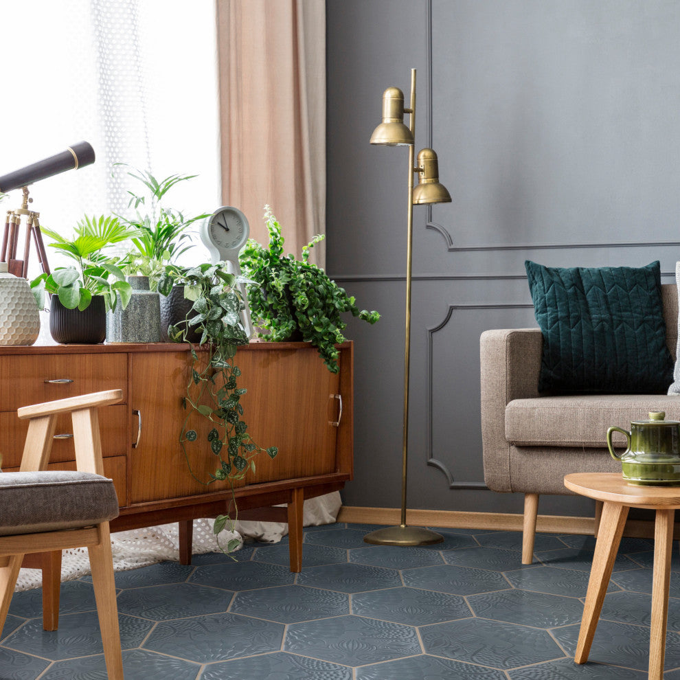 Gaudi Lux Hex Porcelain Floor and Wall Tile Sample