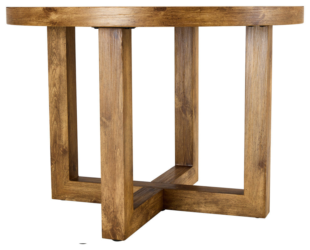 Gewnee Rustic Natural Round Coffee Table