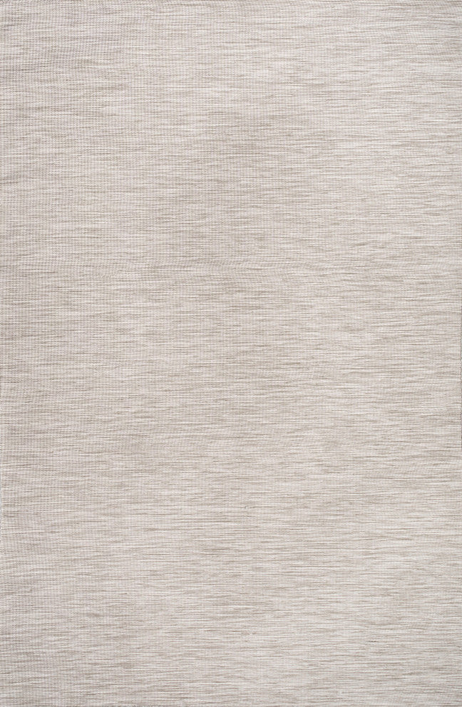 Ethan Modern Flatweave Solid, Light Gray, 9 X 12