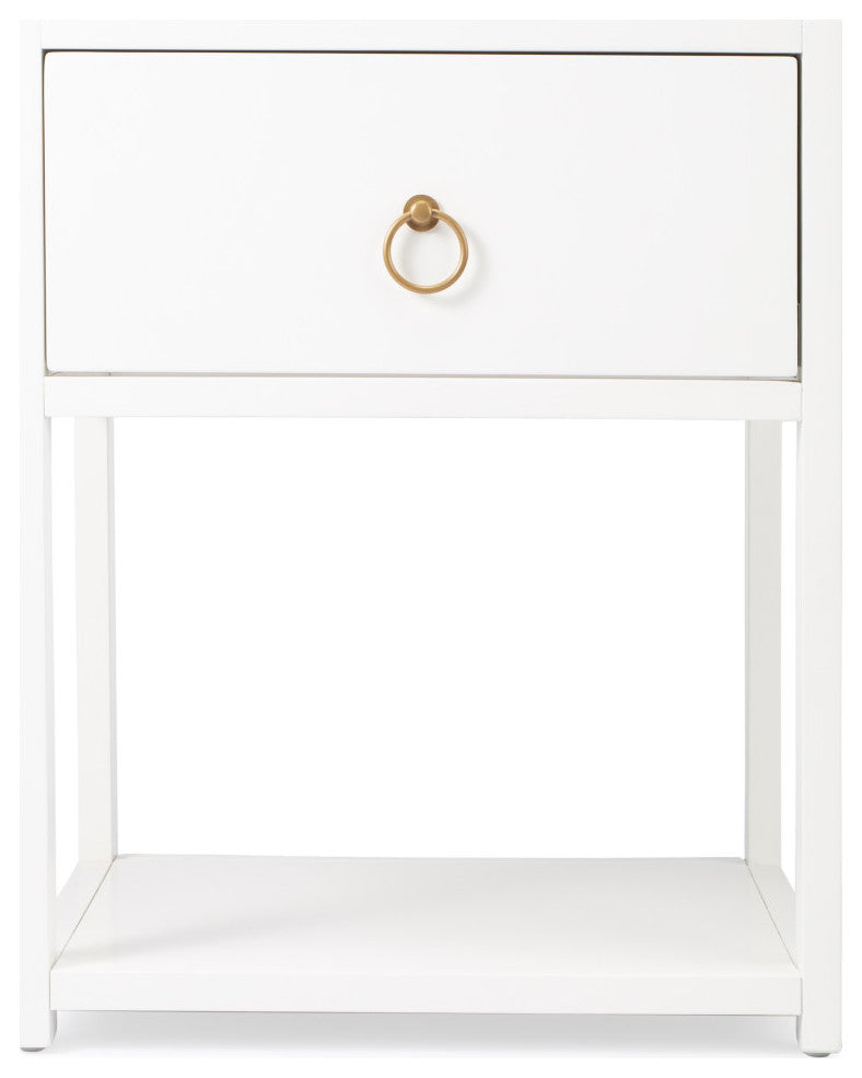 Butler Lark White End Table