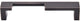 Modern Metro Notch Pull A 5" (c-c) - Tuscan Bronze