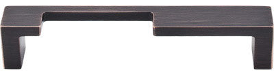 Modern Metro Notch Pull A 5" (c-c) - Tuscan Bronze