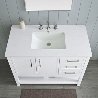 Arlo 42" Bathroom Vanity, White