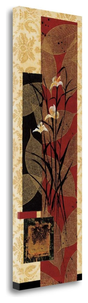 "Floral Fantasy II" By Rosa Solano, Giclee Print on Gallery Wrap Canvas