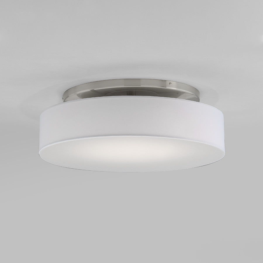 WAC Lighting Manhattan 20" LED Convertible Semi-Flush Mount in Brushed Nickel