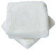 Heavy Faux Fur Throw Pillow Covers 2pcs Set, Bright White, 20''x20''