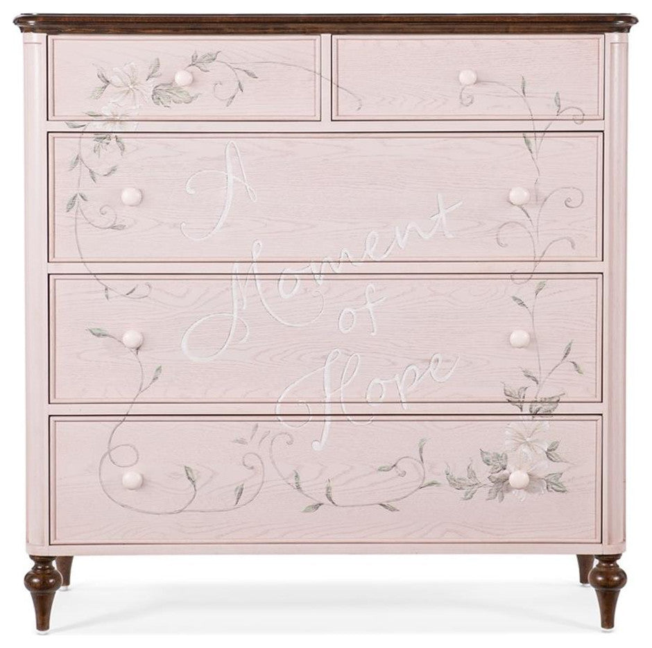 Susan G. Komen Moment of Hope Chest in Pink Wood Finish by Hooker Furniture