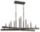 Fallon 14-Light Oil-Rubbed Bronze Island Pendant