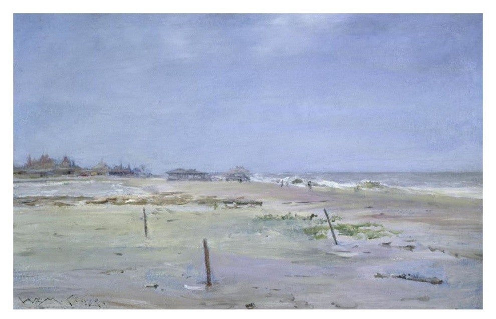 "Along the Coast" Digital Paper Print by William Merritt Chase, 32"x21"