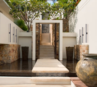 ET2 E41344 Alumilux 51" Tall LED Outdoor Wall Sconce - Black