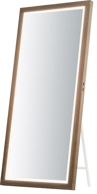 ET2 E42057 Sawyer 32"W x 68"H Rectangular Flat Framed Accent - Oak