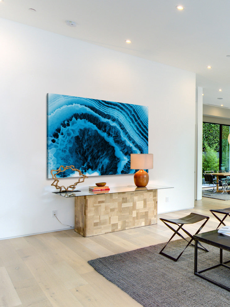 "Between the Layers" Painting Print on Canvas