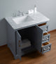 Ariane Bathroom Vanity, Gray, 36" Single Sink