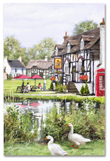 The Macneil Studio 'Village Pub' Canvas Art, 24"x16"