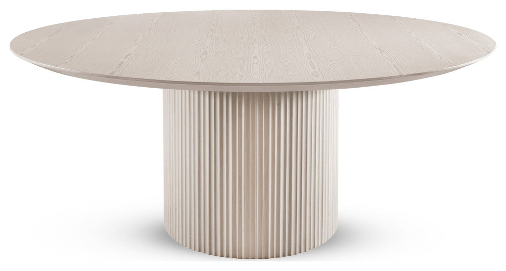 Modern Brazilian, Atenas, Round Dining Table, Nevoa