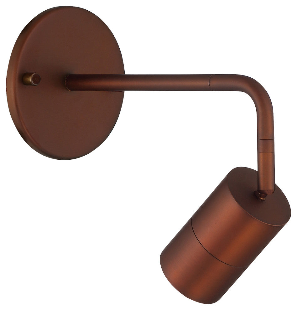 Access Cafe 1-Light LED Wall Or Ceiling Spotlight Bronze