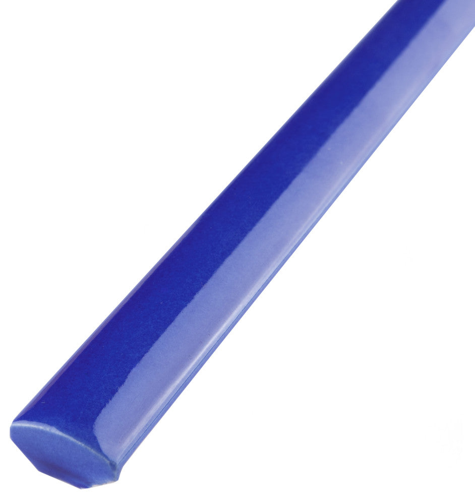 Viva Antic Verde Ceramic Wall Trim, Azul