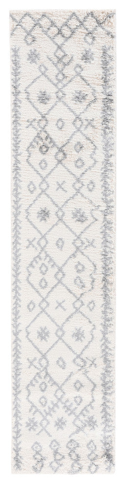 Aspen Emara Shag Polypropylene Area Rug, 2'2" X 10'