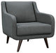 Modway Verve Upholstered Armchair, Gray