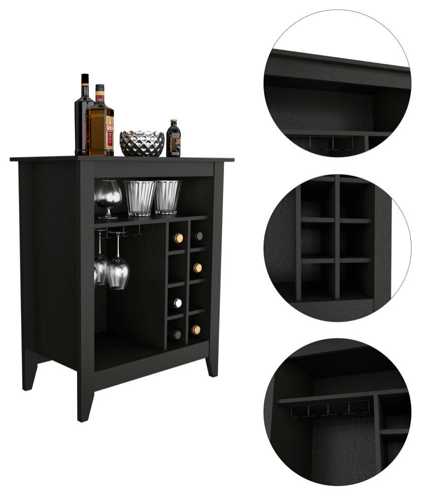 Future Bar Cabinet, Black