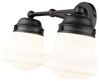 Zlite 735-2V-MB 2-Light Vanity, Matte Opal