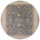 Ahgly Company Indoor Round Mid-Century Modern Area Rugs, 4' Round