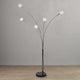 88" Crystal Ball Arc Floor Lamp