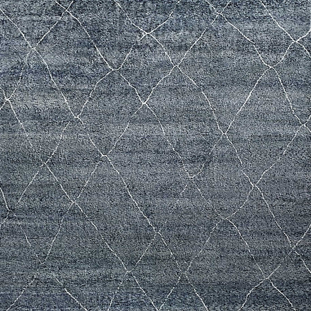 Ahgly Company Indoor Square Mid-Century Modern Area Rugs, 3' Square