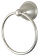 Kingston Brass 6" Towel Ring, Brushed Nickel