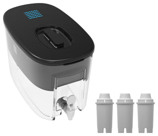 Drinkpod Dispenser Alkaline Water Filter Ionizer Countertop, Black