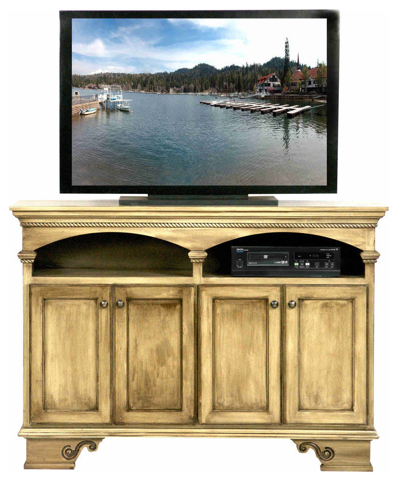 Eagle Furniture American Premiere 58" Entertainment Console, Midnight Blue