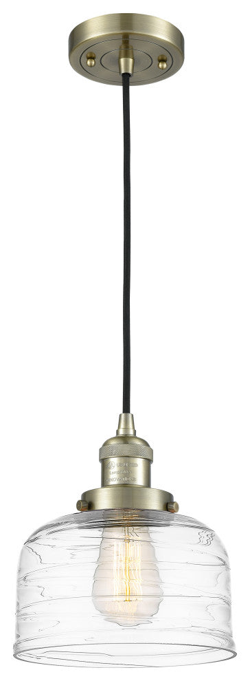 INNOVATIONS 201C-AB-G713-LED 1-Light Mini Pendant Antique Brass